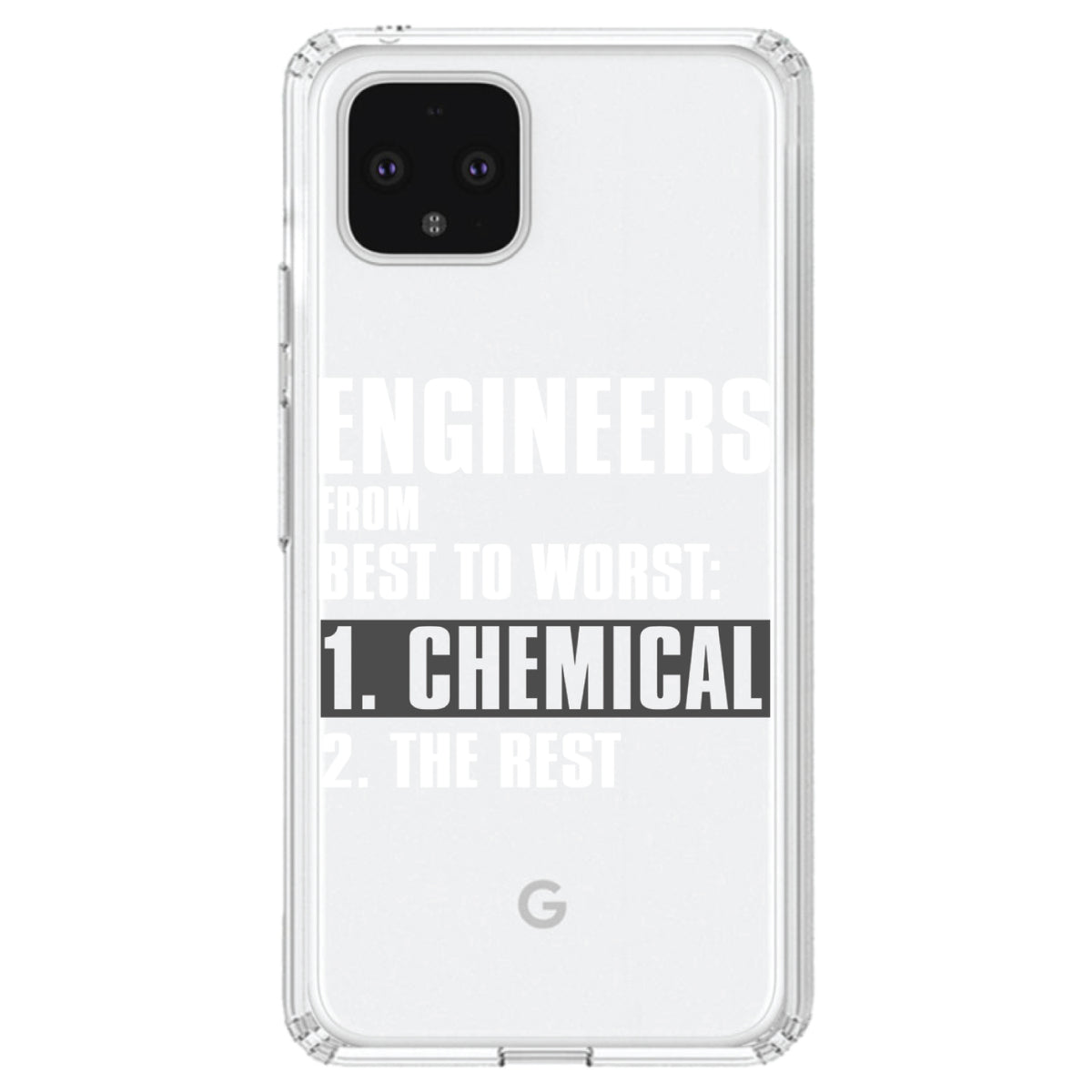 Chemical Engineers are the Best Clear Shockproof iPhone Case, view 24