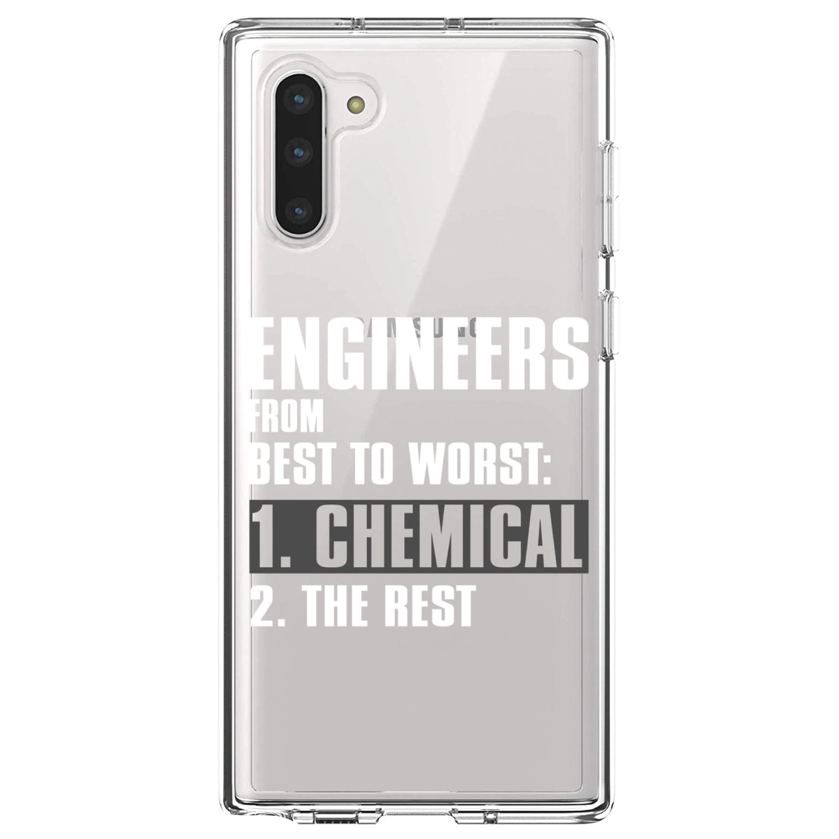 Chemical Engineers are the Best Clear Shockproof iPhone Case, view 9
