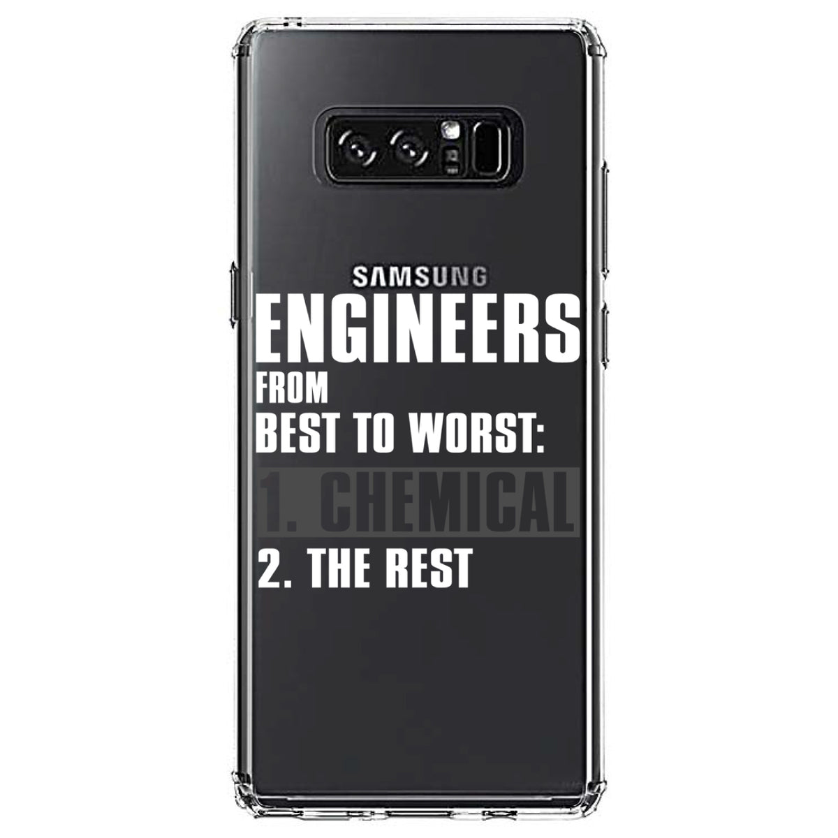 Chemical Engineers are the Best Clear Shockproof iPhone Case, view 12