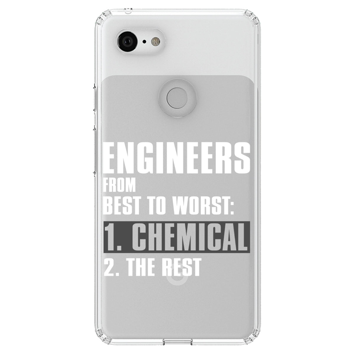 Chemical Engineers are the Best Clear Shockproof iPhone Case, view 22