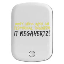 DistinctInk Magnetic Battery Pack, Wireless Portable Charger with USB-C Cable, Compatible with MagSafe iPhone 14 / 13 / 12 Series - Don't Mess with Electrical Engineer It Megahertz