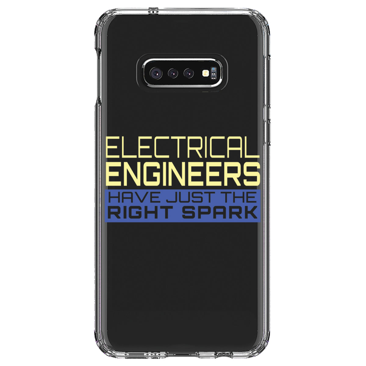 Electrical Engineers Have the Right Spark Clear Shockproof iPhone Case, view 18