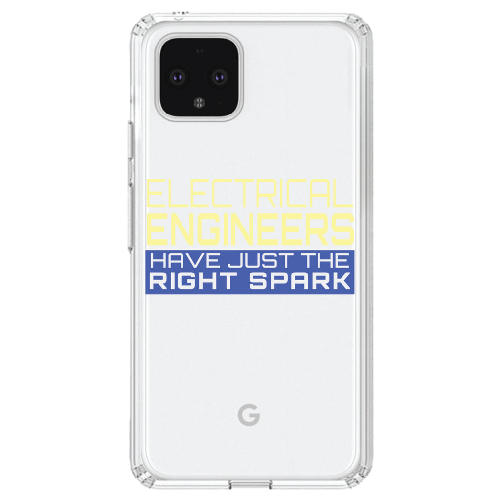 Electrical Engineers Have the Right Spark Clear Shockproof iPhone Case, view 24
