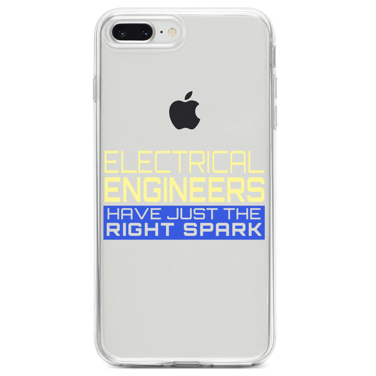 Electrical Engineers Have the Right Spark Clear Shockproof iPhone Case, view 6