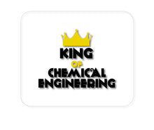 DistinctInk Custom Foam Rubber Mouse Pad - 1/4" Thick - King of Chemical Engineering