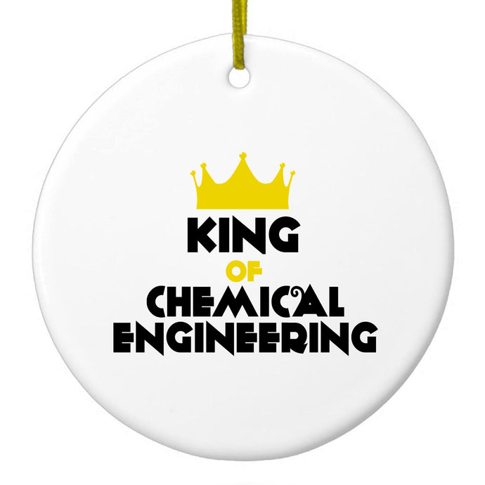 King of Chemical Engineering Ceramic Ornament
