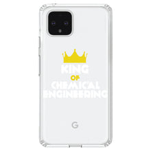 DistinctInk® Clear Shockproof Hybrid Case for Apple iPhone / Samsung Galaxy / Google Pixel - King of Chemical Engineering
