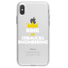 DistinctInk® Clear Shockproof Hybrid Case for Apple iPhone / Samsung Galaxy / Google Pixel - King of Chemical Engineering