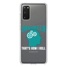DistinctInk® Clear Shockproof Hybrid Case for Apple iPhone / Samsung Galaxy / Google Pixel - Engineer That's How I Roll