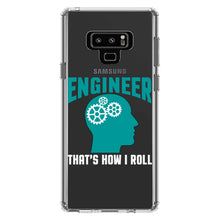 DistinctInk® Clear Shockproof Hybrid Case for Apple iPhone / Samsung Galaxy / Google Pixel - Engineer That's How I Roll