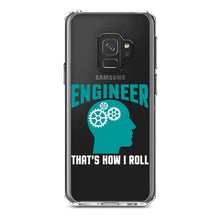 DistinctInk® Clear Shockproof Hybrid Case for Apple iPhone / Samsung Galaxy / Google Pixel - Engineer That's How I Roll