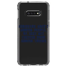 DistinctInk® Clear Shockproof Hybrid Case for Apple iPhone / Samsung Galaxy / Google Pixel - Engineers Aren't Boring Excited Over Boring Things