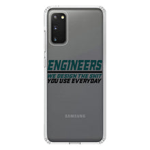 DistinctInk® Clear Shockproof Hybrid Case for Apple iPhone / Samsung Galaxy / Google Pixel - Engineers Design What You Use Everyday