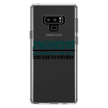 DistinctInk® Clear Shockproof Hybrid Case for Apple iPhone / Samsung Galaxy / Google Pixel - Engineers Design What You Use Everyday