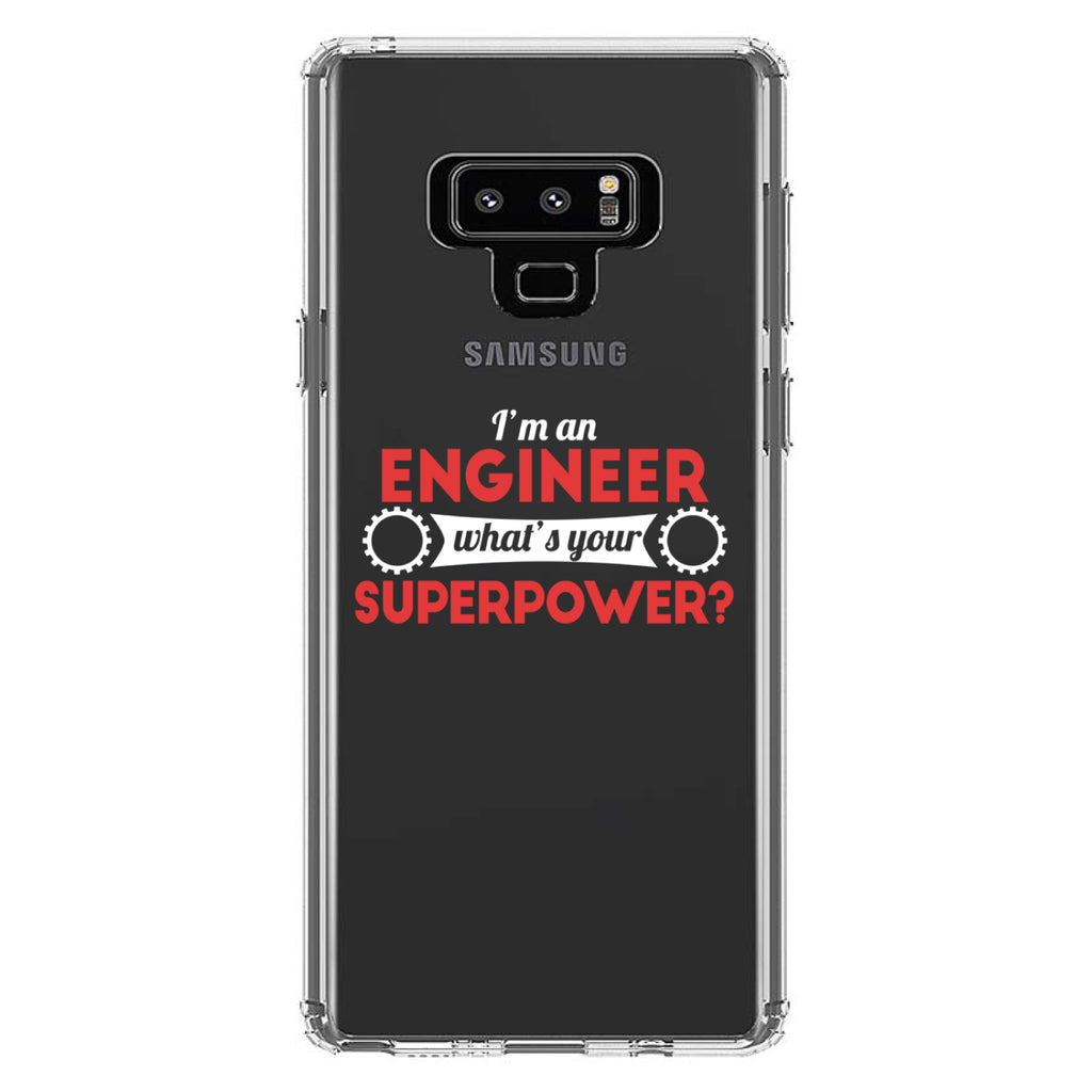 I'm an Engineer What's Your Superpower Clear Shockproof iPhone Case, view 11