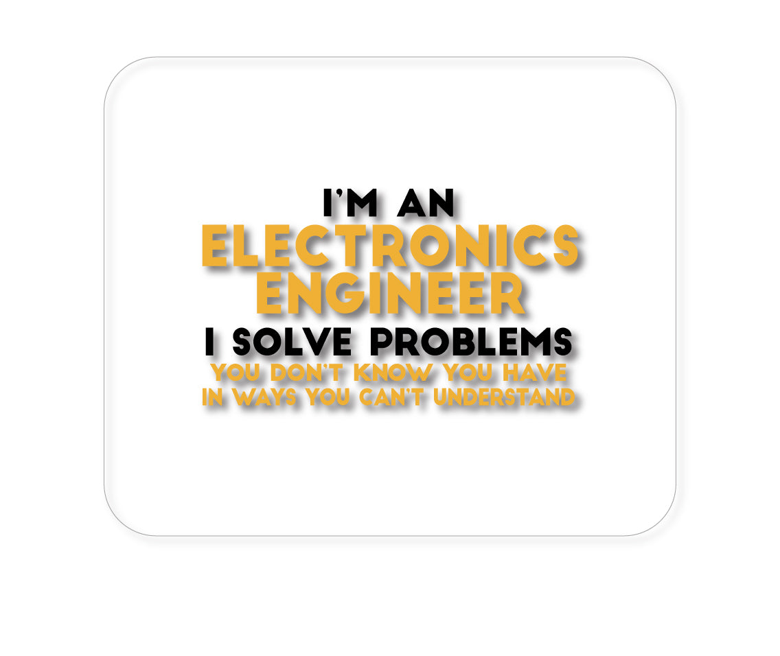 DistinctInk Custom Foam Rubber Mouse Pad - 1/4
