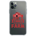 Life is Better Down on the Farm Clear Shockproof iPhone Case