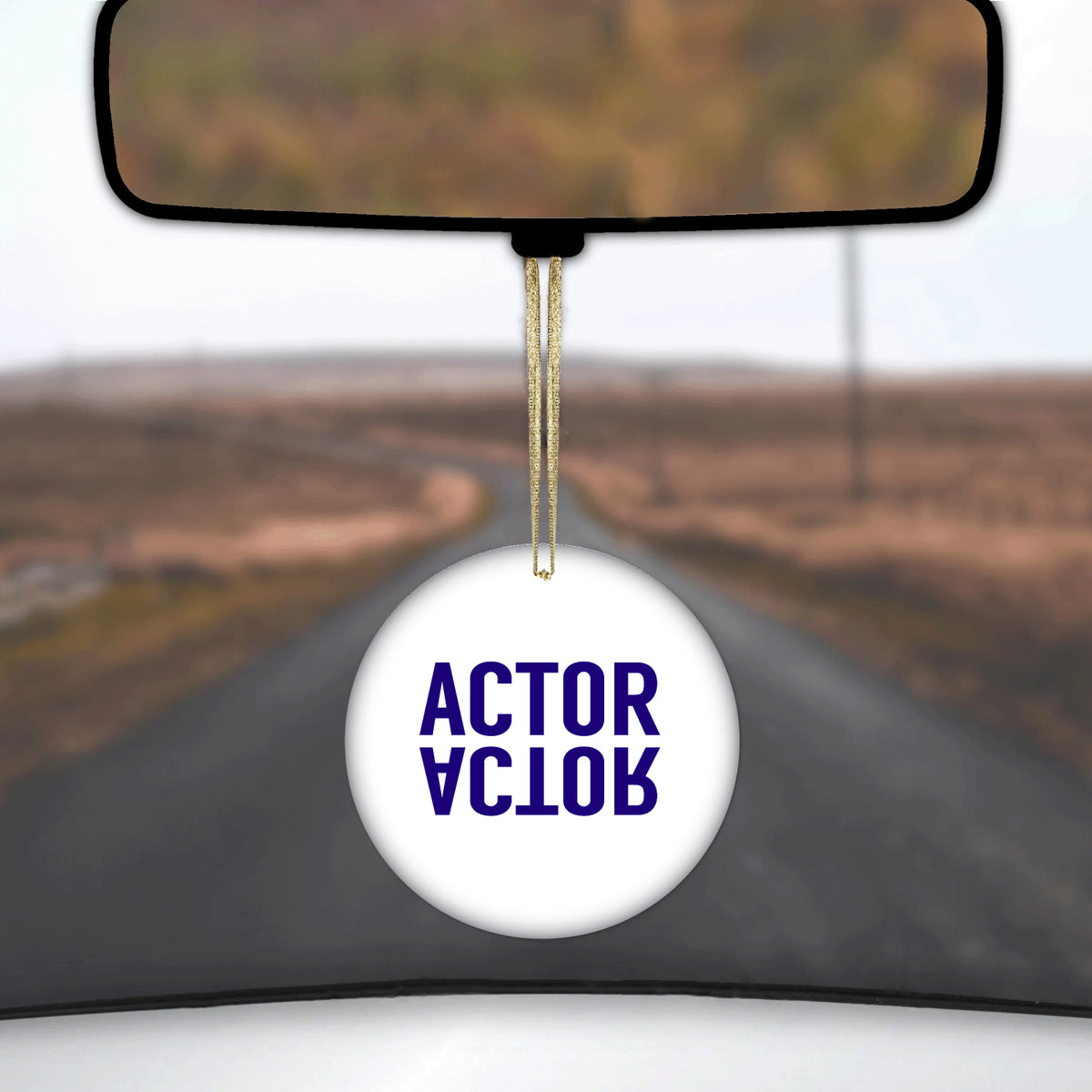 Actor (Reflection) Ceramic Ornament, view 3