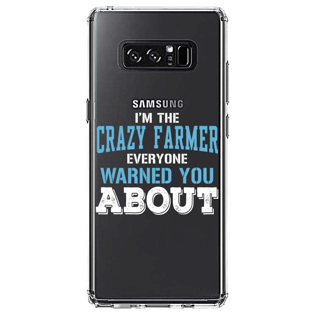 I'm The Crazy Famer Warned You About Clear Shockproof iPhone Case, view 12