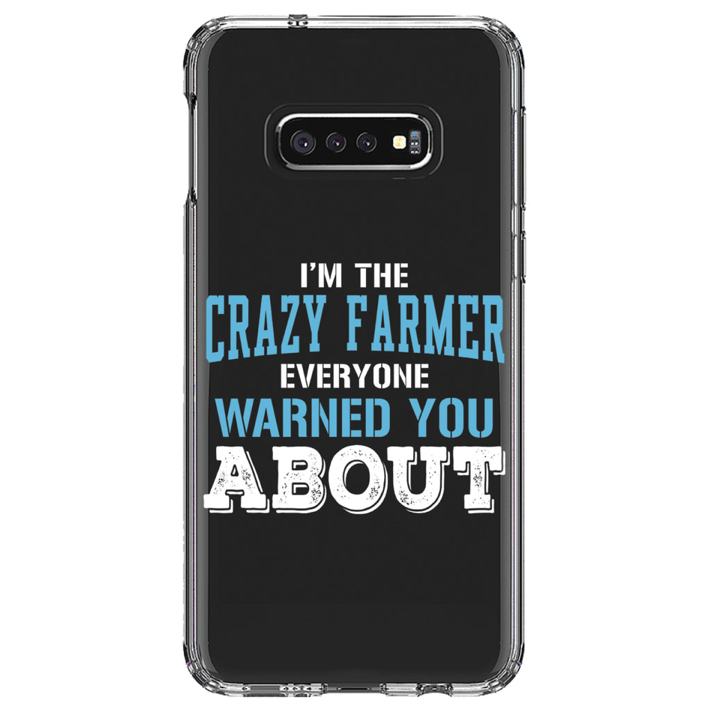 I'm The Crazy Famer Warned You About Clear Shockproof iPhone Case, view 18