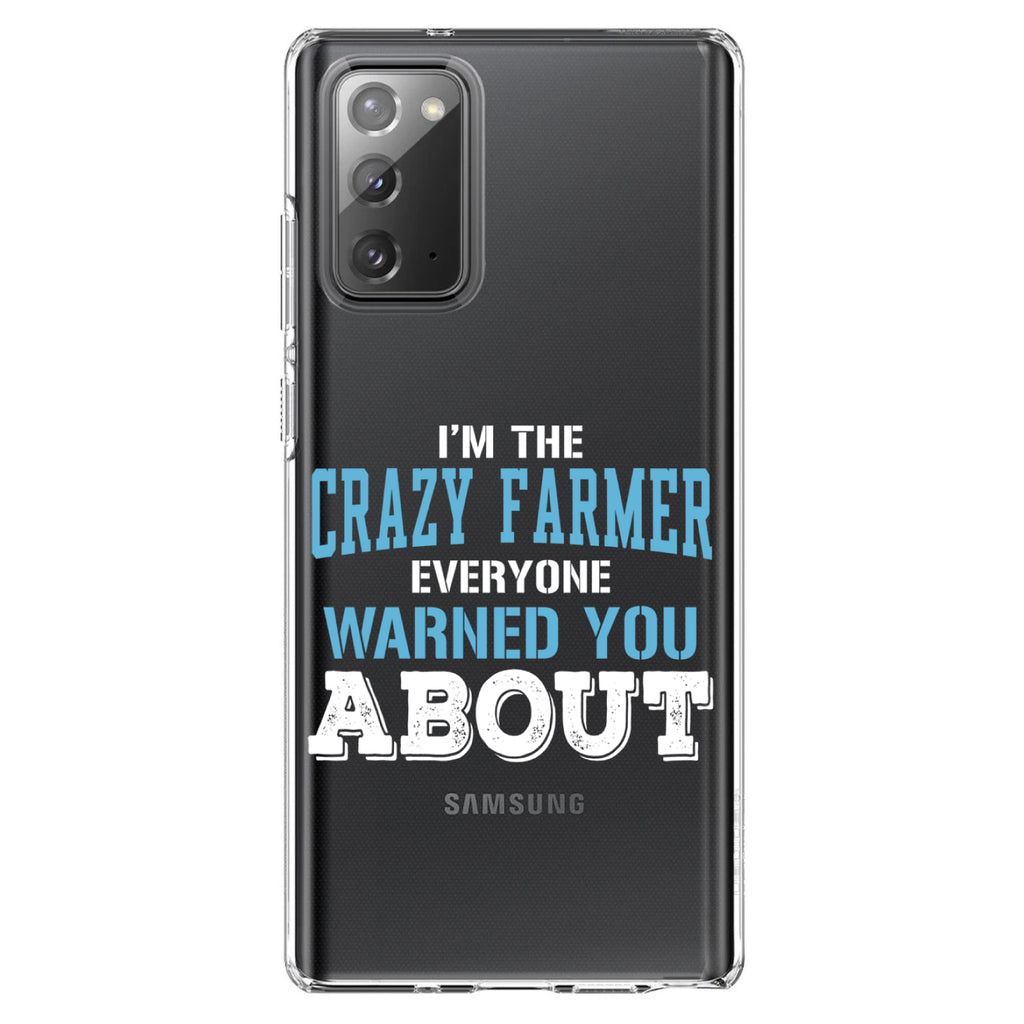 I'm The Crazy Famer Warned You About Clear Shockproof iPhone Case, view 8