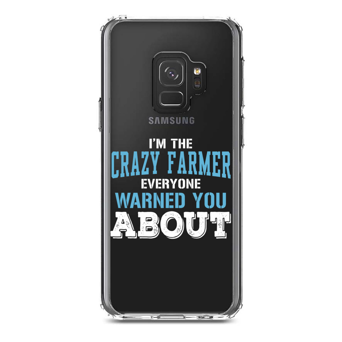I'm The Crazy Famer Warned You About Clear Shockproof iPhone Case, view 19