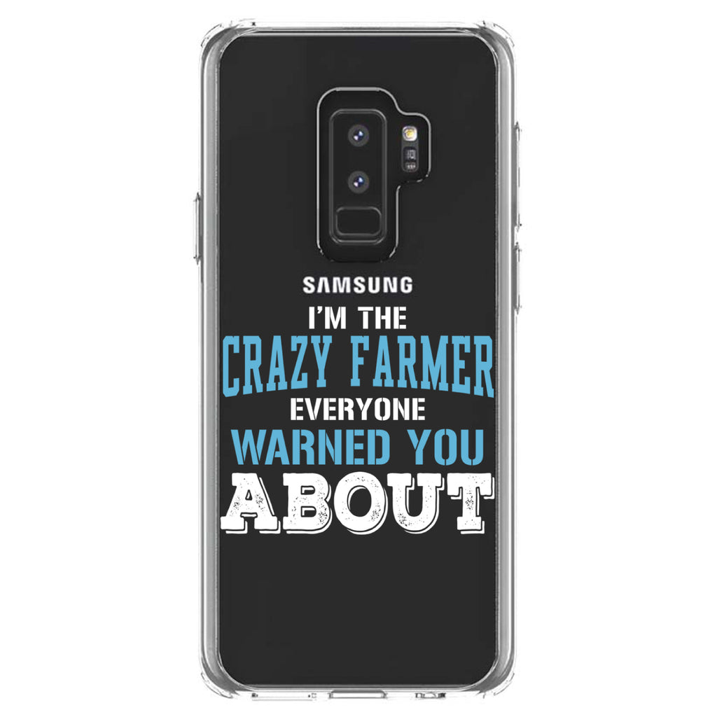I'm The Crazy Famer Warned You About Clear Shockproof iPhone Case, view 20