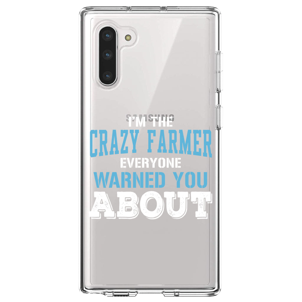 I'm The Crazy Famer Warned You About Clear Shockproof iPhone Case, view 9
