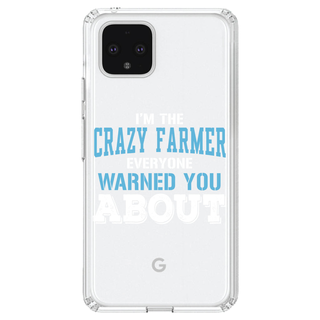 I'm The Crazy Famer Warned You About Clear Shockproof iPhone Case, view 24