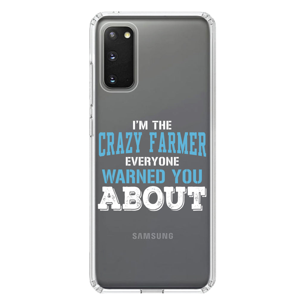 I'm The Crazy Famer Warned You About Clear Shockproof iPhone Case, view 13