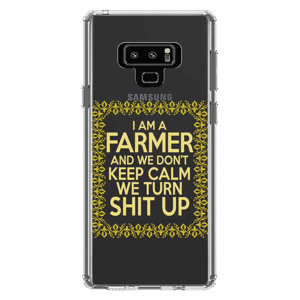 I'm a Farmer and We Don't Keep Calm Clear Shockproof iPhone Case, view 11