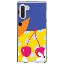 DistinctInk® Clear Shockproof Hybrid Case for Apple iPhone / Samsung Galaxy / Google Pixel - Summer Vibes Bold Flower Chery Pink Yellow