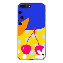 DistinctInk® Clear Shockproof Hybrid Case for Apple iPhone / Samsung Galaxy / Google Pixel - Summer Vibes Bold Flower Chery Pink Yellow