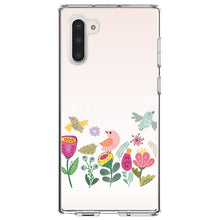 DistinctInk® Clear Shockproof Hybrid Case for Apple iPhone / Samsung Galaxy / Google Pixel - Spring Collection - Flowers and Birds