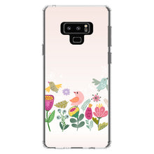 DistinctInk® Clear Shockproof Hybrid Case for Apple iPhone / Samsung Galaxy / Google Pixel - Spring Collection - Flowers and Birds