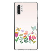 DistinctInk® Clear Shockproof Hybrid Case for Apple iPhone / Samsung Galaxy / Google Pixel - Spring Collection - Flowers and Birds
