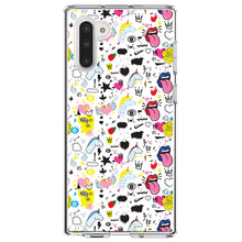 DistinctInk® Clear Shockproof Hybrid Case for Apple iPhone / Samsung Galaxy / Google Pixel - Girl Power - Unicorn Crowns Loud Mouth