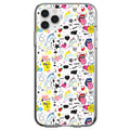 Girl Power, Unicorn Crowns Loud Mouth Clear Shockproof iPhone Case