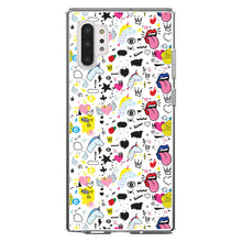 DistinctInk® Clear Shockproof Hybrid Case for Apple iPhone / Samsung Galaxy / Google Pixel - Girl Power - Unicorn Crowns Loud Mouth
