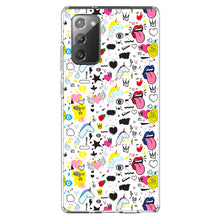 DistinctInk® Clear Shockproof Hybrid Case for Apple iPhone / Samsung Galaxy / Google Pixel - Girl Power - Unicorn Crowns Loud Mouth