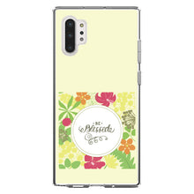 DistinctInk® Clear Shockproof Hybrid Case for Apple iPhone / Samsung Galaxy / Google Pixel - Be Blessed - Floral Pattern Yellow