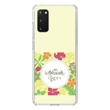 DistinctInk® Clear Shockproof Hybrid Case for Apple iPhone / Samsung Galaxy / Google Pixel - Be Blessed - Floral Pattern Yellow