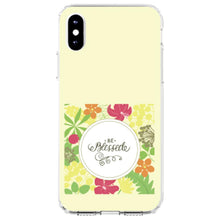 DistinctInk® Clear Shockproof Hybrid Case for Apple iPhone / Samsung Galaxy / Google Pixel - Be Blessed - Floral Pattern Yellow