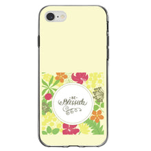 DistinctInk® Clear Shockproof Hybrid Case for Apple iPhone / Samsung Galaxy / Google Pixel - Be Blessed - Floral Pattern Yellow