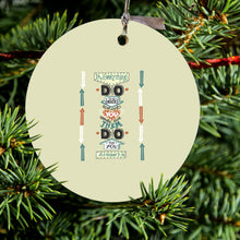 Do Unto Others Ceramic Ornament