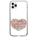 Do Small Things With Great Love, Floral Clear Shockproof iPhone Case