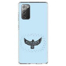 DistinctInk® Clear Shockproof Hybrid Case for Apple iPhone / Samsung Galaxy / Google Pixel - MountUp with Wings Like Eagles