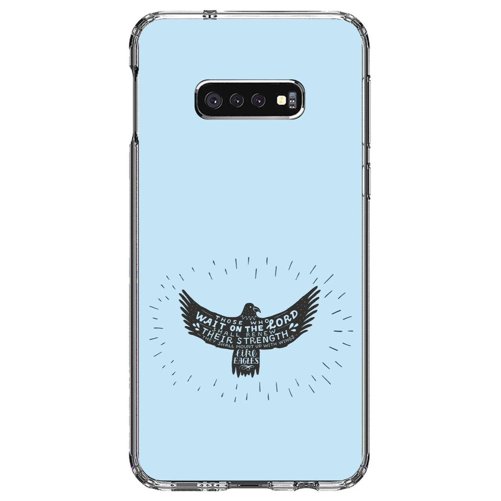 MountUp with Wings Like Eagles Clear Shockproof iPhone Case, view 18