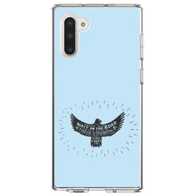 DistinctInk® Clear Shockproof Hybrid Case for Apple iPhone / Samsung Galaxy / Google Pixel - MountUp with Wings Like Eagles