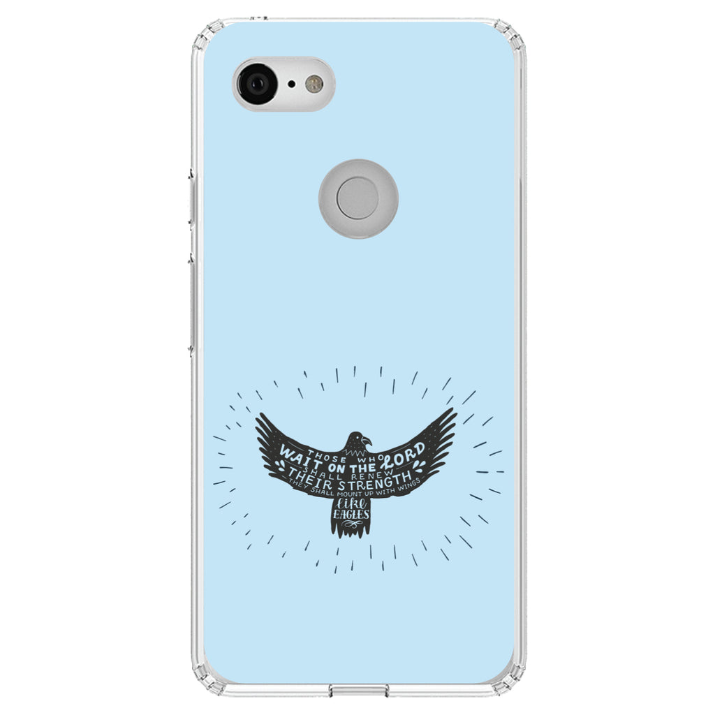 MountUp with Wings Like Eagles Clear Shockproof iPhone Case, view 21